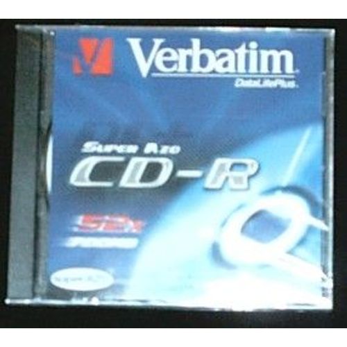 Verbatim DataLifePlus - CD-R Super Azo 52x 700MB