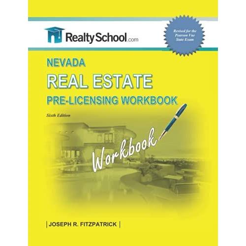 Workbook: 90 Hour Nevada Real Estate 6th Edition