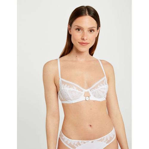 Soutien-Gorge Armatures Blanc Femme