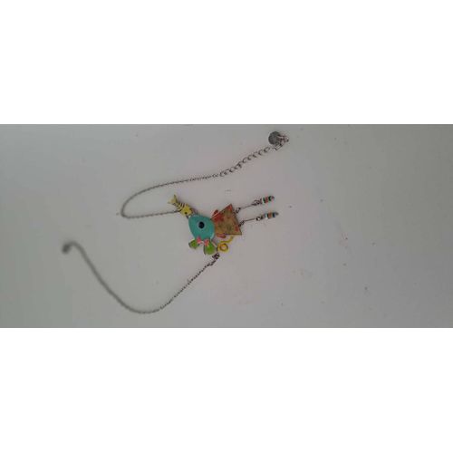 Collier Petite Souris Pour Petite Fille - Très Bon État.