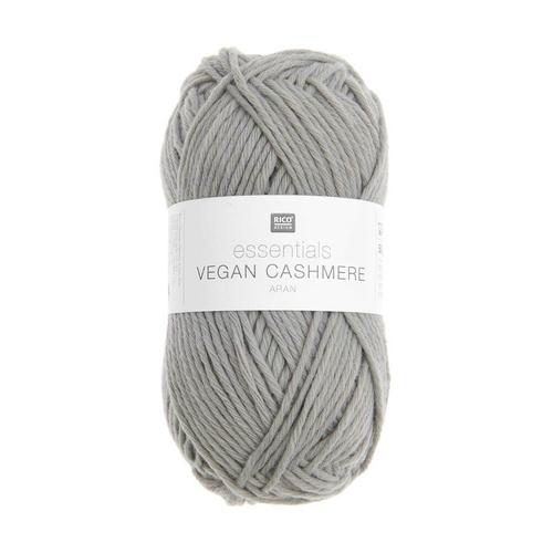 Fil À Tricoter Essentials Vegan Cashmere Aran - Rico Design 08 Gris