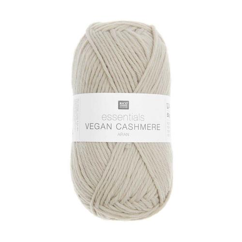 Fil À Tricoter Essentials Vegan Cashmere Aran - Rico Design 02 Beige