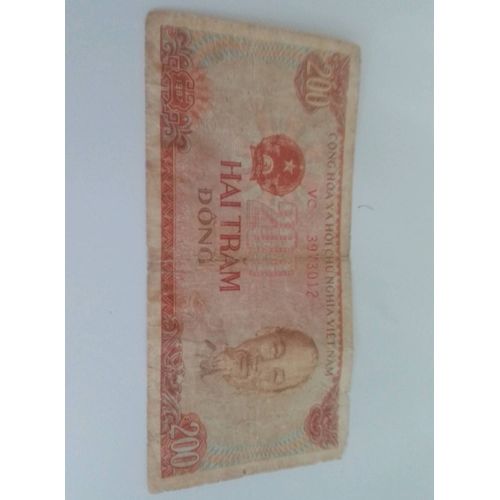 Billet 200 Dong Vietnam 1987