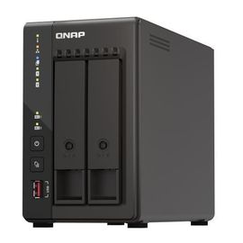 QNAP TS-253E - Serveur NAS - 2 Baies - SATA 6Gb/s - RAID 0, 1, 5, 6, 10, 50, JBOD, 60 - RAM 8 Go - 2.5 Gigabit Ethernet - iSCSI support