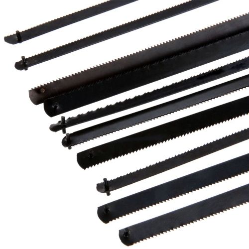 Mini scie à métaux sphérique multifonctionnelle en acier au carbone,calcul manuel,lame de travail,outils à main,6 pouces,24T,150mm,10 pièces