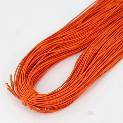 Fil Élastique Perlé Fait À La Main,Pour La Fabrication De Bijoux,Bracelet Et Collier,1.0/1.2/1.5/2.0/2.5mm
