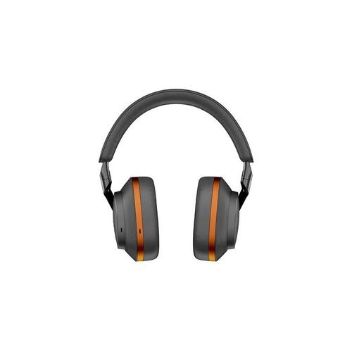 Ecouteurs sans fil Arceau Circum Aural Bluetooth Bowers & Wilkins PX8 MAC Laren à Réduction de Bruit Noir et Orange