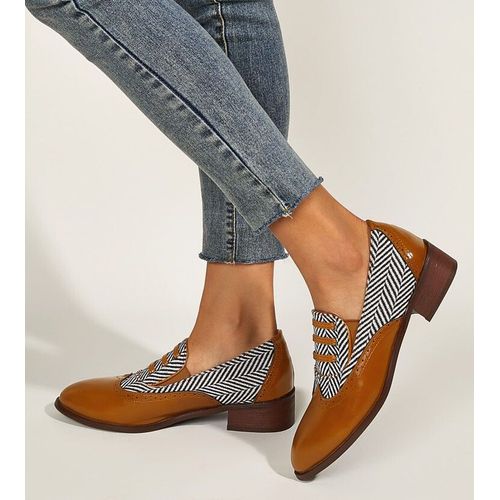 Chaussures Eagsitymocassins De Style Britannique Pour Femmeschaussures De Sport Décontractées Bout Pointu Et Talon Carré