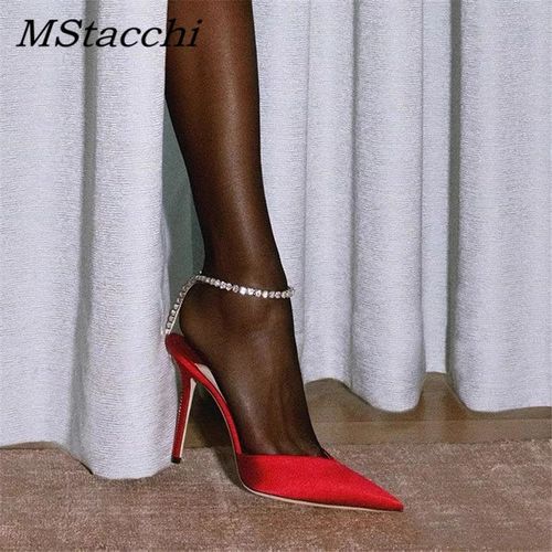 Chaussures Escarpins De Luxe Avec Strass Pour Femmesandales De Stylistetalons Hautssangle De Rinçagechaussures De Ixstyletoilemariagebalété