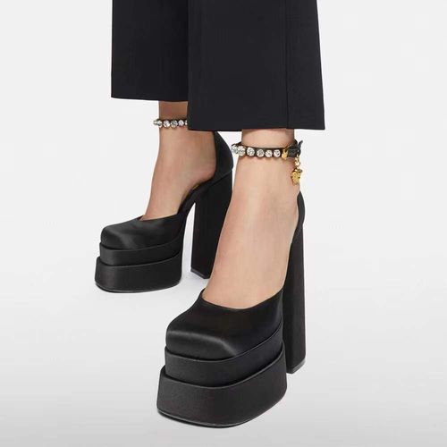 Chaussures Escarpins Rétro Mary Janes Talonspais Pour Femmesnouvelle Modesandales Plateformerobe De Soirée De Mariagechaussures De Basegrande Tailleprintemps