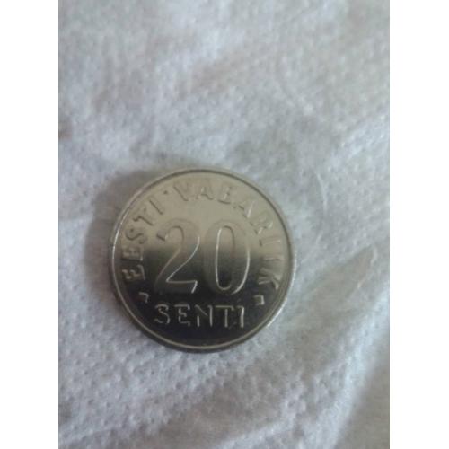 Monnaie 20 Senti 2004