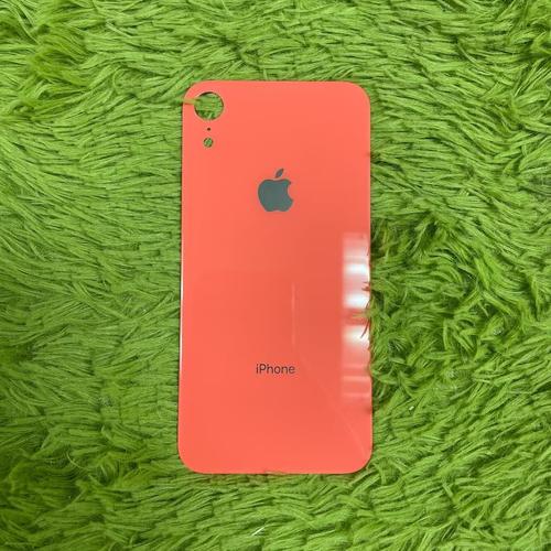 Vitre Arrière Iphone Xr Rose Avec Logo