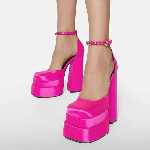Chaussures Escarpins Rétro Mary Janes Talonspais Pour Femmesnouvelle Modesandales Plateformerobe De Soirée De Mariagechaussures De Basegrande Tailleprintemps