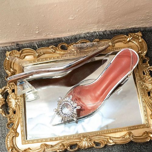 Chaussures Sandales De Fête Gros Tournesol Pour Femmesescarpins Talons Hautschaussures De Créateur Pointueschaussure De Mariage Talons Aiguilles Sexyété
