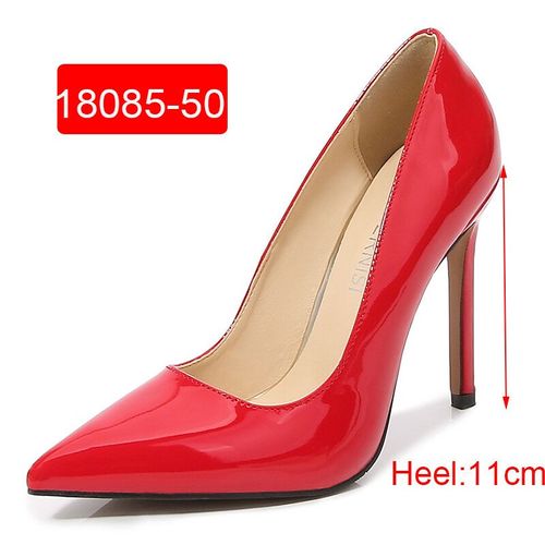 Escarpins À Talons Hauts Pour Femmes,Chaussures À Talons Aiguilles Solides,Modèle Décontracté Ol Style Féerique,Marque Sexy De Haute Qualité,Grande Taille 35-46