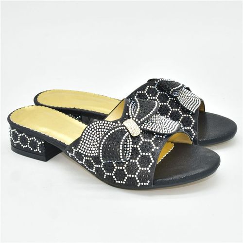 Chaussures Chaussures De Mariage Avec Gros N?ud Papillon Pour Femmesescarpins De Fêtelégants En Cristalgrande Tailletalon Basstrassdernière Marque De Styliste