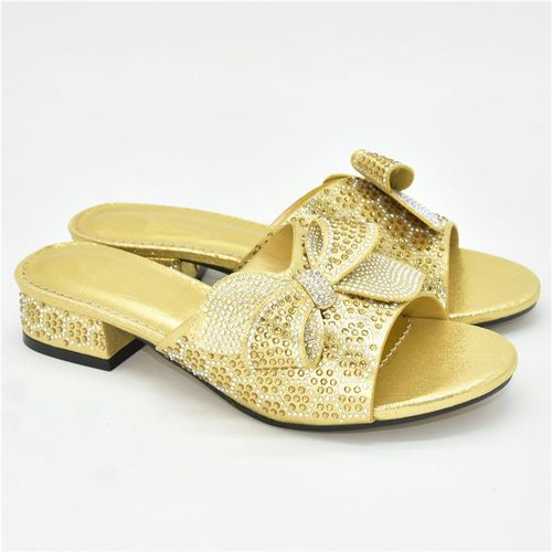 Chaussures Chaussures De Mariage Avec Gros N?ud Papillon Pour Femmesescarpins De Fêtelégants En Cristalgrande Tailletalon Basstrassdernière Marque De Styliste