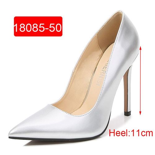 Escarpins À Talons Hauts Pour Femmes,Chaussures À Talons Aiguilles Solides,Modèle Décontracté Ol Style Féerique,Marque Sexy De Haute Qualité,Grande Taille 35-46