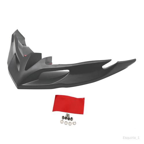 De À Moto En Plastique Abs Pointe De Carénage Coque D'aile Couvercle Inférieur Pour Couvercle De Décoration Versys650 - Noir