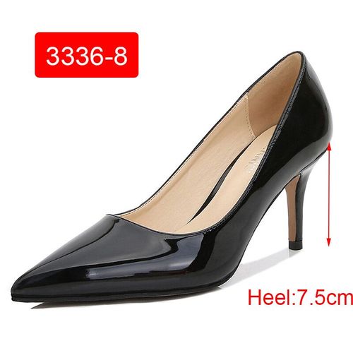 Escarpins À Talons Hauts Pour Femmes,Chaussures À Talons Aiguilles Solides,Modèle Décontracté Ol Style Féerique,Marque Sexy De Haute Qualité,Grande Taille 35-46