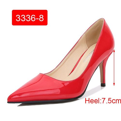 Escarpins À Talons Hauts Pour Femmes,Chaussures À Talons Aiguilles Solides,Modèle Décontracté Ol Style Féerique,Marque Sexy De Haute Qualité,Grande Taille 35-46