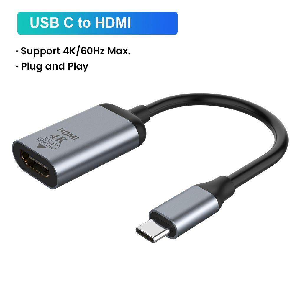 Type C vers HDMI - =0.5m - Adaptateur USB C vers VGA, DP, HD...