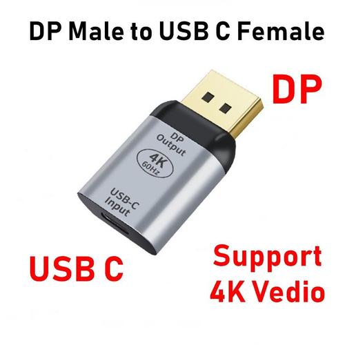 HD020 - Adaptateur USB type c HDMI USB C vers USB3.1 /DP/VGA/Mini DP/RJ45 4K/8K 60Hz, transfert vidéo pour téléphone portable Macbook Pro