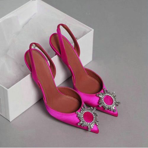 Chaussures Sandales De Fête Gros Tournesol Pour Femmesescarpins Talons Hautschaussures De Créateur Pointueschaussure De Mariage Talons Aiguilles Sexyété