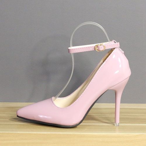 Aphfête Ta Escarpins Pointus En Cuir Verni Pour Femmes Chaussures De Bureau Talons Aiguilles Super Grande 33 50 7cm 10cm 12cm