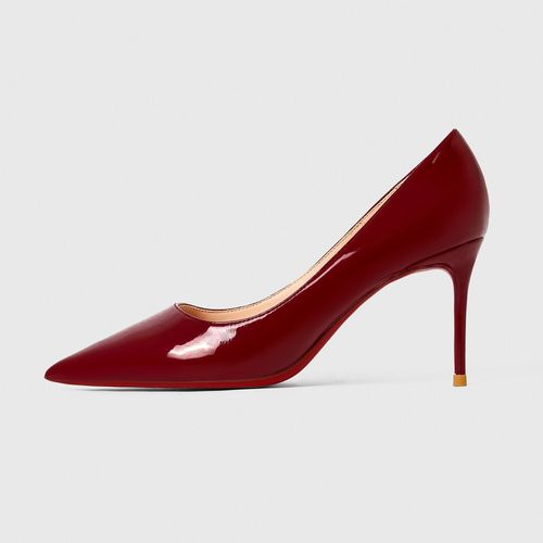 Chaussures Escarpins De Luxe En Cuir Pour Femmechaussures Tendancetalons Hautsrouge Brcorporelleastronomiquejolie Tuparkerélégantixdames
