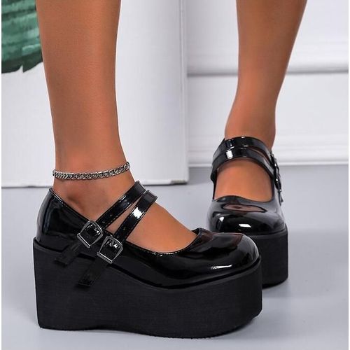 Chaussures Escarpins Mary Janes Lolita Pour Femmestalons Hauts Compensés Plateformechaussures Punk Gothiques Doucestout Neufmignonfemme