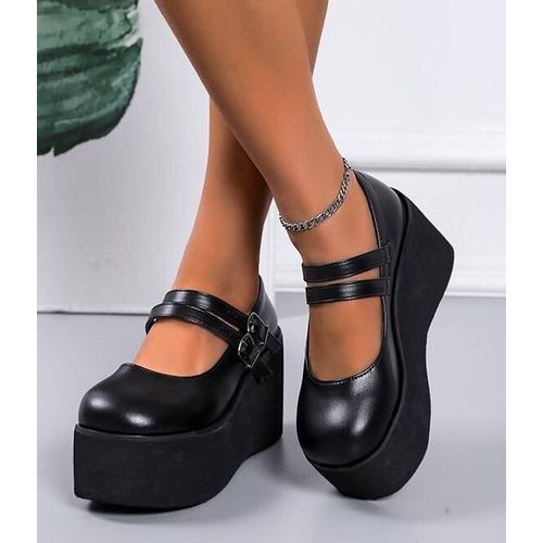 Chaussures Escarpins Mary Janes Lolita Pour Femmestalons Hauts Compensés Plateformechaussures Punk Gothiques Doucestout Neufmignonfemme