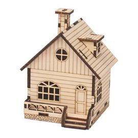 BSL-12-A4 - Puzzle 3D en bois pour enfants et adultes, bricolage artisanal  en forme, cadeau de noël