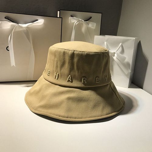 Chapeaux Panama Pour Femmes,Chapeau De Pêcheur Brodé Japonais,Noir,En Coton