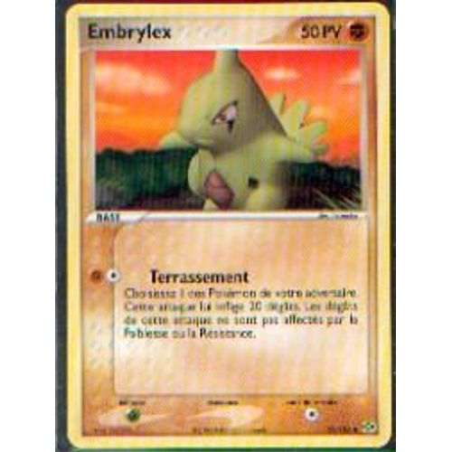 Embrylex   Ex Emeraude   52/106  Ordinaire   Vf