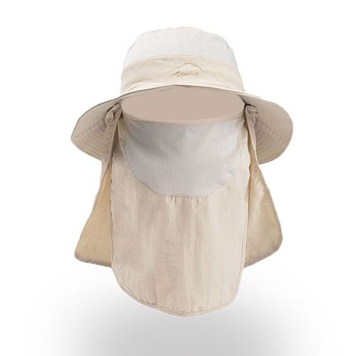 Chapeau De Soleil Polyvalent Pour Homme,Casquette De Protection Solaire,Chapeau De Soleil À Bord,Chapeau De Suffolk,Été,Extérieur,Escalade,Pêche,Tourisme,E27