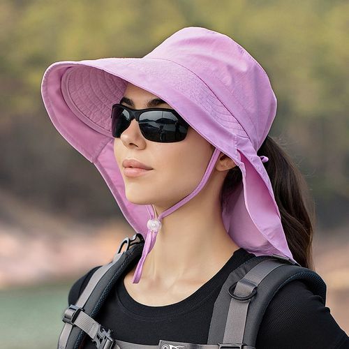 Chapeaux De Visière À Trou Pour Queue De Cheval Pour Femmes,Casquette De Protection Solaire,Chapeau De Soleil Léger,Grand Bord,Extérieur,Designer,E27
