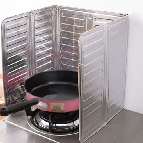 Déflecteur d'huile pour cuisinière à gaz, 1 pièce, feuille d'isolation, cuisson Anti-brûlure, anti-éclaboussures d'huile, outils de cuisine