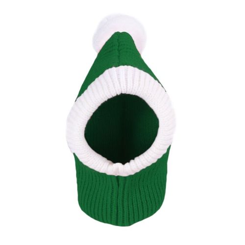 Chapeau de noël pour chien et chat, tricoté, chaud, amusant, pour chiot et chat