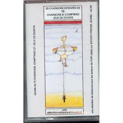 20 Chansons Extraites De 75 Chansons Et Comptines, Jeux De Doigts