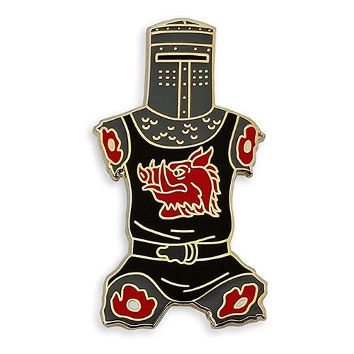 Monty-Python Black Knight Flesh Wound Émail Métal Pin Broche Chemise Lapel Pin