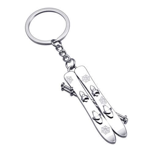 Mini Skateboard For Key Chain Metal Keychain Souvenir Gift For Women Men Children Backpack Decoration For Key Fob Pendant Skateboarding Competition So