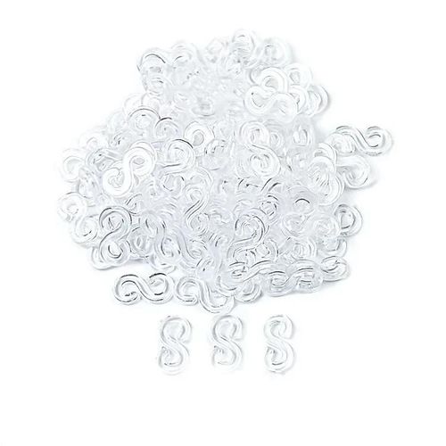 Lot De 500 Ou 100 Pièces De Clips En Acrylique S En Caoutchouc,Connecteurs De Bijoux En Plastique Pour Collier,Bracelet,Recharge De Fermoir Coloré