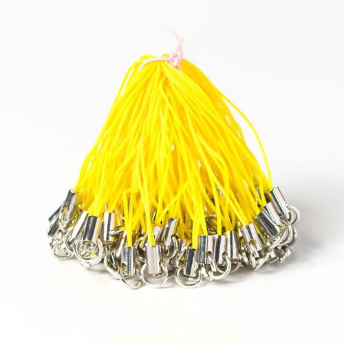 Cordes De Sangle Lariat Avec Fermoir Ster Corrigé,Crochets Pour Porte-Clés,Ensemble De Breloques Mobiles,Pendentif Porte-Clés,Accessoires Pour Porte-Clés,Lanière,20 Pièces,50 Pièces,100 Pièces