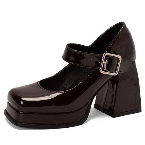 Chaussures Escarpins Mary Janes Talons Hauts Pour Femmeschaussures Plateformerosenoirrougetravailfêtedansemariageprintemps