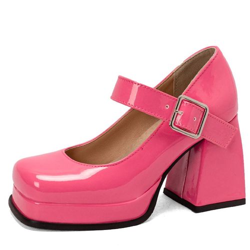 Chaussures Escarpins Mary Janes Talons Hauts Pour Femmeschaussures Plateformerosenoirrougetravailfêtedansemariageprintemps