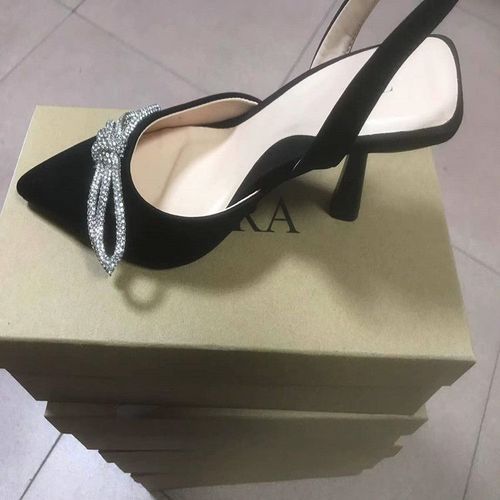Chaussures Talons Hauts Pointus En Biscuits Pour Femmessandales De Bureau Transparentesdesign Luxueuxsexymariageété