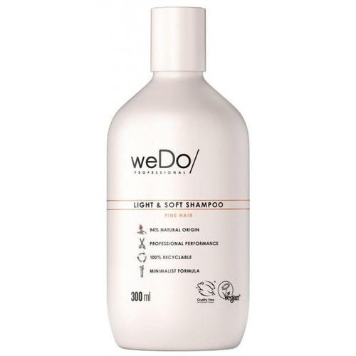 Wedo - Shampoing Vegan Légèreté Et Douceur Pour Cheveux Fins Shampooing Vegan Sans Sulfate Silicone 300 Ml 