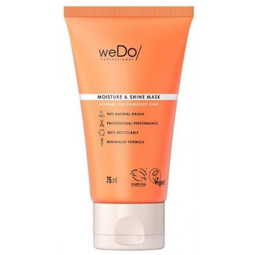 Wedo - Masque Cheveux Vegan Hydratation Et Brillance Pour Normaux Abîmés Vegan Sans Silicone Cheveuxnormaux Secs Colorés Ou Non 75 Ml 