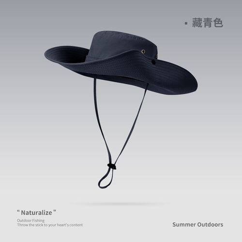 Chapeau De Pêche De Protection Solaire Pour Hommes,Casquettes De Randonnée,Chapeau Anderanti-Uv,H101